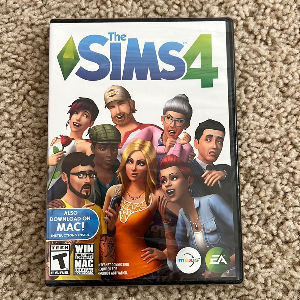 Sims 4 Basegame: For PC & MAC NWT
